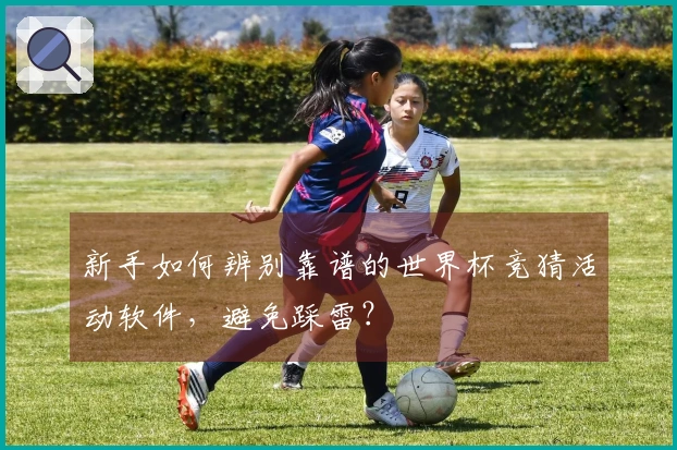 新手如何辨别靠谱的世界杯竞猜活动软件,避免踩雷?