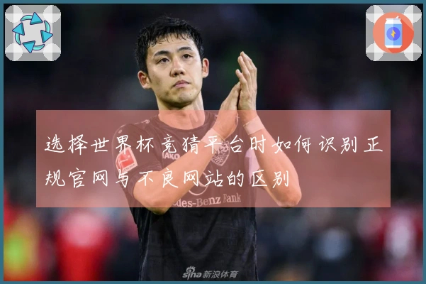 选择世界杯竞猜平台时如何识别正规官网与不良网站的区别
