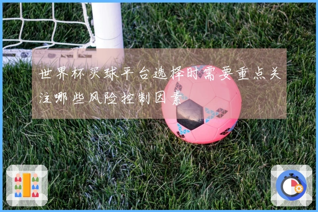世界杯买球平台选择时需要重点关注哪些风险控制因素